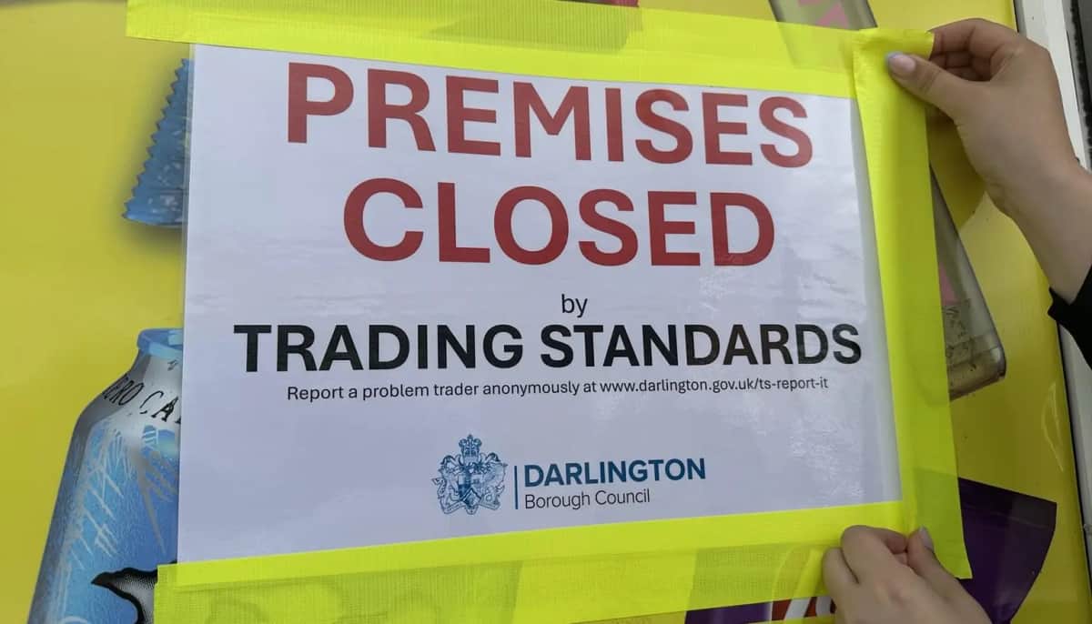 Darlington Trading Standards Closes Pick & Pay Over Illegal — North Road news photo