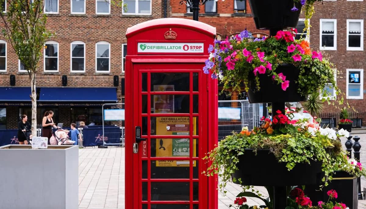 Lifesaving cabinets installed across Darlington — Darlington news photo